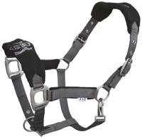 S2G halster Deluxe full 70 x 45 x 3,5 cm nylon/fleece grijs/zwart