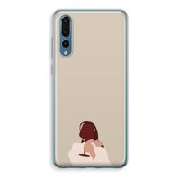 I drink wine: Huawei P20 Pro Transparant Hoesje - thumbnail