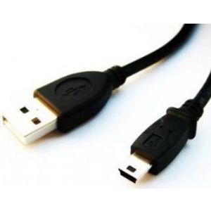 Gembird 1.8m USB 2.0 A/mini-USB M USB-kabel 1,8 m USB A Mini-USB B Zwart