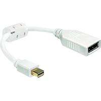 Delock adapter Mini Displayport 1.2 stekker > Displaypoort bus 4K wit