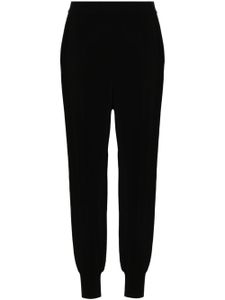 Stella McCartney pantalon de jogging à taille élastiquée - Noir