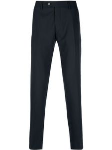 Boggi Milano mid-rise tailored trousers - Bleu