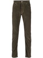 Jacob Cohën pantalon slim en velours côtelé - Vert