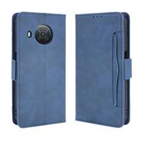 Nokia X10/X20 Cardholder Series Portemonnee Hoesje - Blauw - thumbnail