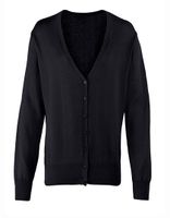 Premier Workwear PW697 Ladies` Button Through Knitted Cardigan - thumbnail