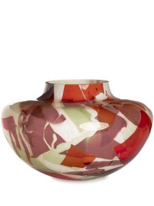 Stories of Italy vase Nougat Spring Olla Murano en verre - Rouge