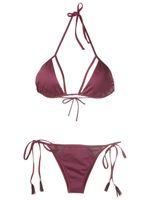 Brigitte bikini à découpes - Violet - thumbnail