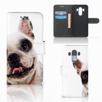 Huawei Mate 10 Pro Telefoonhoesje met Pasjes Franse Bulldog