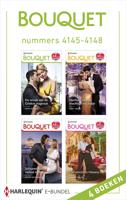 Bouquet e-bundel nummers 4145 - 4148 - Abby Green - eBook (9789402545098)
