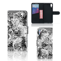 Telefoonhoesje met Naam Sony Xperia L3 Skulls Angel