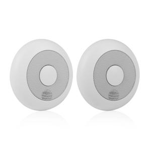 Smartwares RM175RF/2 Draadloze rookmelder Set van 2 stuks Koppelbaar werkt op batterijen