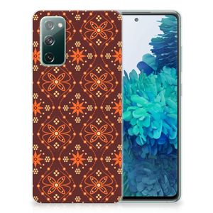 Samsung Galaxy S20 FE TPU bumper Batik Brown