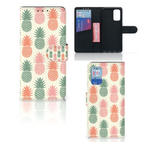 Samsung Galaxy A32 4G Book Cover Ananas - thumbnail