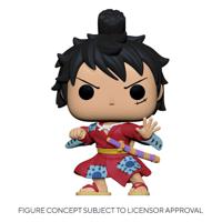 One Piece POP! Television Vinyl Figure Luffy in Kimono 9cm - thumbnail