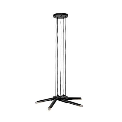 Ztahl design hanglamp Tube 5L - zwart Ztahl design hanglamp Tube 5L - zwart