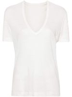 Zadig&Voltaire t-shirt en lin - Blanc