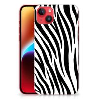 iPhone 14 Plus TPU Hoesje Zebra - thumbnail