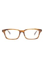 Oliver Peoples lunettes de vue Edelson à monture rectangulaire - Marron