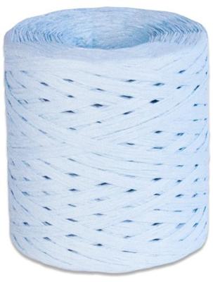 Witbaard lint 200 meter papier lichtblauw Witbaard lint 200 meter papier lichtblauw