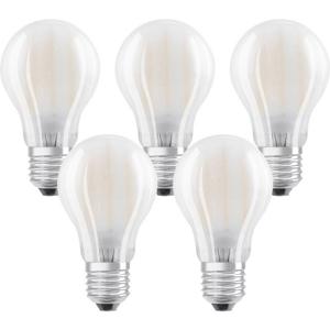 OSRAM 4058075090620 LED-lamp Energielabel E (A - G) E27 Peer 6.5 W = 60 W Warmwit (Ø x l) 60 mm x 108 mm Filament / Retro-LED 5 stuk(s)