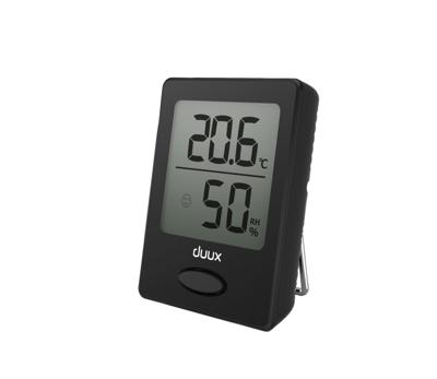 Duux Sense thermometer + hygrometer Klimaat accessoire Zwart Duux Sense thermometer + hygrometer Klimaat accessoire Zwart