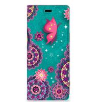 Sony Xperia 5 Bookcase Cirkels en Vlinders