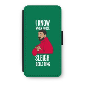 Sleigh Bells Ring: iPhone X Flip Hoesje