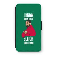 Sleigh Bells Ring: iPhone X Flip Hoesje - thumbnail