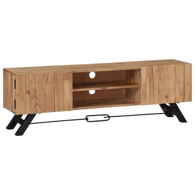 vidaXL Tv-meubel 140x30x45 cm massief acaciahout vidaXL Tv-meubel 140x30x45 cm massief acaciahout
