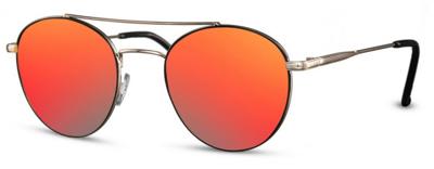 CWI zonnebril piloot/panto unisex cat. 3 goud/rood CWI zonnebril piloot/panto unisex cat. 3 goud/rood