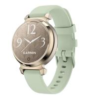 By Qubix - Siliconen bandje - Lichtgroen - Compatible met Garmin Lily 2 - Compatible Garmin bandje