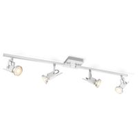 Home sweet home LED opbouwspot Cali 4L 81 cm - alu metaal