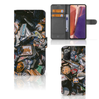 Samsung Galaxy Note 20 Telefoonhoesje met foto Badges