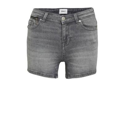 ONLY slim fit jeans short ONLISA grey denim