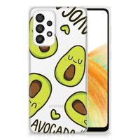 Samsung Galaxy A33 5G Telefoonhoesje met Naam Avocado Singing