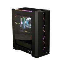 Zalman X3 BLACK computerbehuizing Midi Tower Zwart - thumbnail