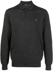 Polo Ralph Lauren polo en maille fine - Gris