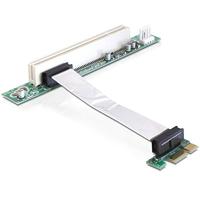 DeLOCK x1 PCI Express naar 32 Bit 5V PCI Riser-kaart met 9cm Flexibele Kabel