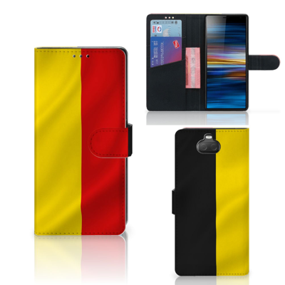 Sony Xperia 10 Plus Bookstyle Case Belgische Vlag
