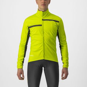 Castelli Transition 2 fietsjack groen/geel heren L