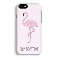 Pink positive: Volledig Geprint iPhone 7 Hoesje - thumbnail