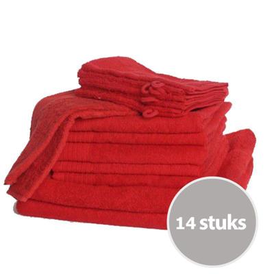 The One Familie Voordeelpakket Rood - 14 stuks The One Familie Voordeelpakket Rood - 14 stuks