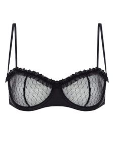 Kiki de Montparnasse Les Follies balconette bra - Noir