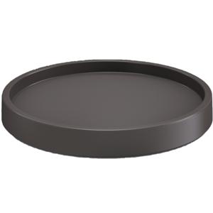 Prosperplast Plantenonderzetter - rond - 26 cm - antraciet