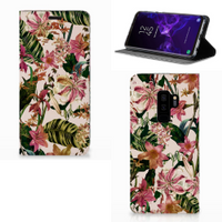 Samsung Galaxy S9 Plus Smart Cover Flowers - thumbnail