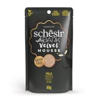 Schesir After Dark, kip van mousse, compleet natvoer voor volwassen katten, 12 x 80 g