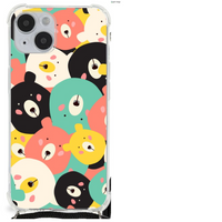 iPhone 14 Plus Stevig Bumper Hoesje Bears