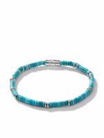 John Hardy bracelet Classique Chain en argent sterling serti de turquoise - Bleu