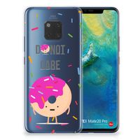 Huawei Mate 20 Pro Siliconen Case Donut Roze - thumbnail