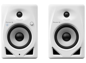 Pioneer DM-50D-BT-W Aktiver Monitor-Lautsprecher 3.4 Zoll 25 W 1 Paar 2-weg Wit Bedraad en draadloos 50 W